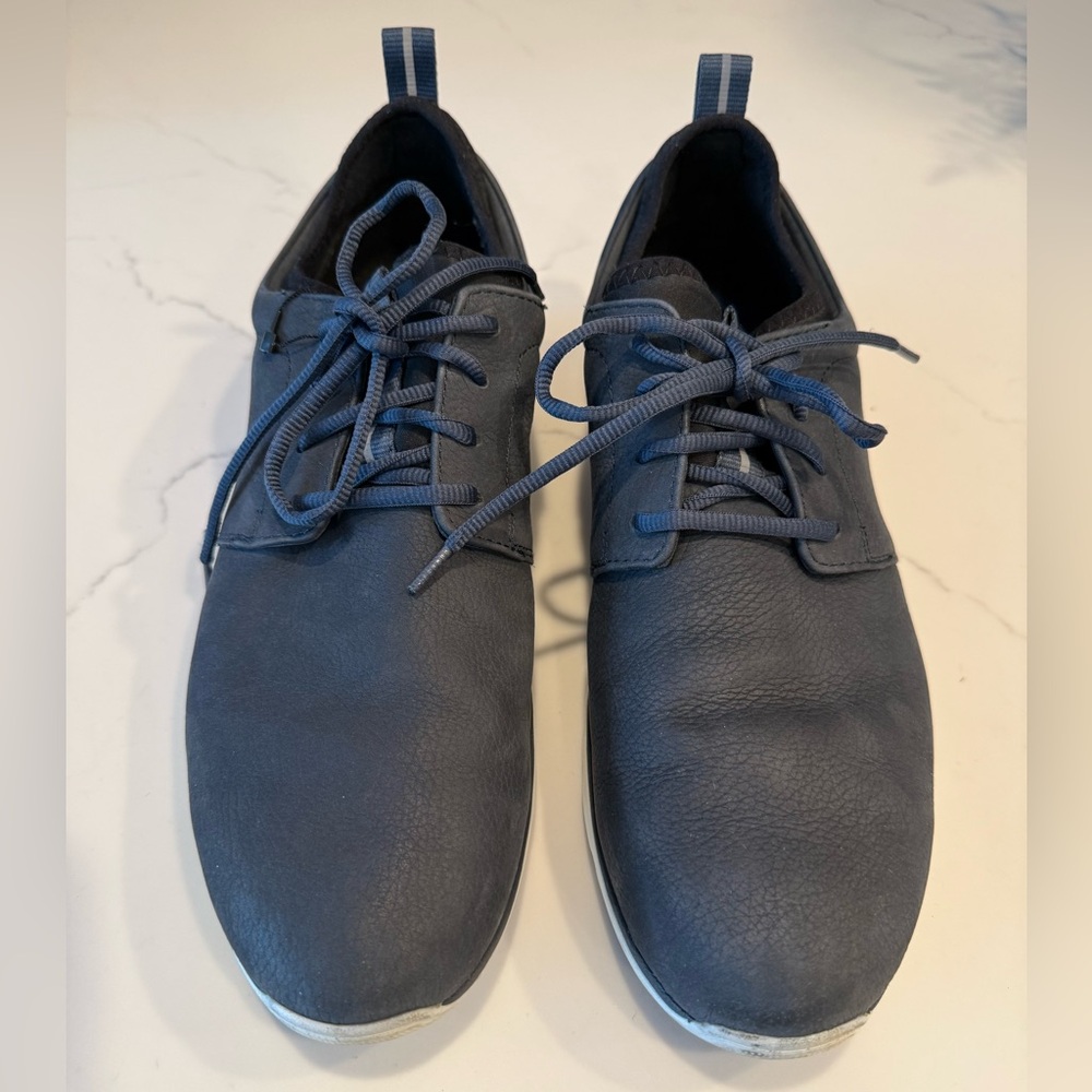 Johnston & Murphy Navy Lace-Up Sneakers